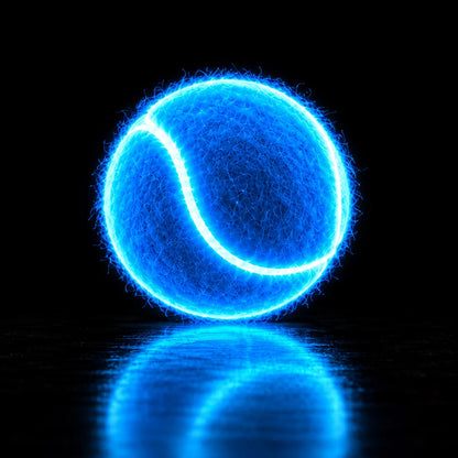 6-Pack Glow Tennis Balls